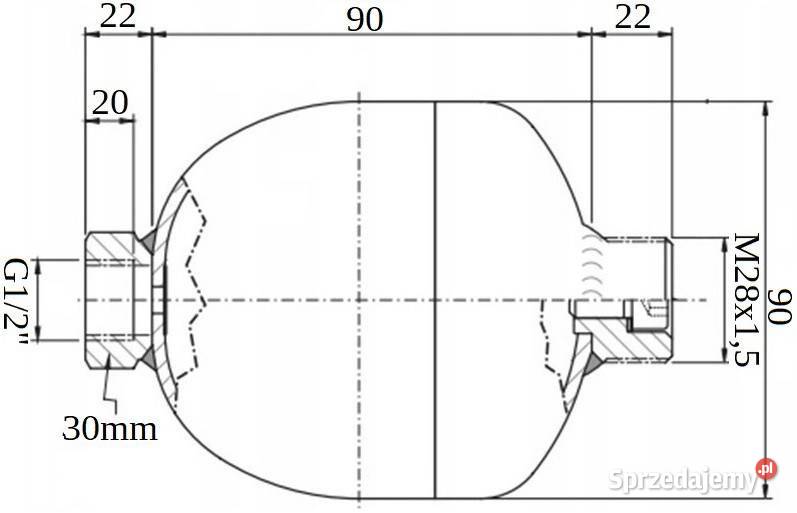 Hydroakumulator Podwójny 032L Z Elektrozaworem Solec Kujawski