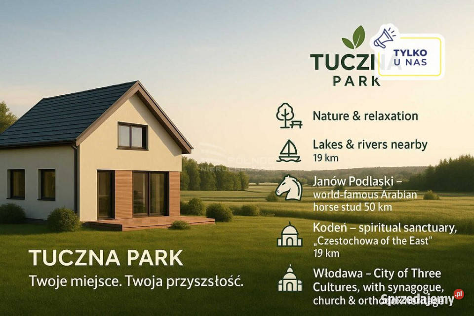 Działka dom modułowy CZEMU NIE Międzyleś