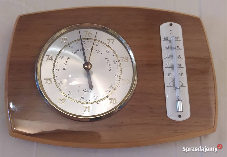 Barometr z termometrem Gdańsk