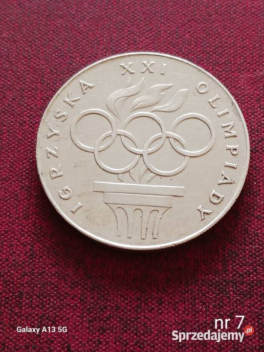 200 Igrzyska XXI Olimpiady 1976 r7około mennicze Konin