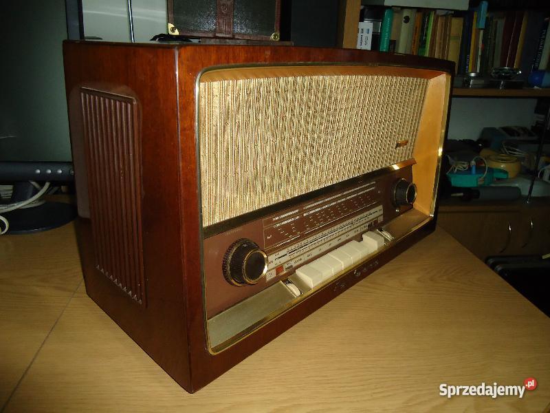 STARE KOLEKCJONERSKIE RADIO LAMPOWE GRUNDIG TYP małopolskie Nowy Sącz sprzedam