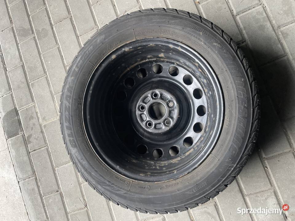Felgi stalowe Toyota z oponami 2055516 kołpaki łódzkie Zgierz