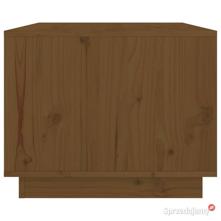 Stolik kawowy miodowy brąz 80x50x40 lite drewno mazowieckie Warszawa