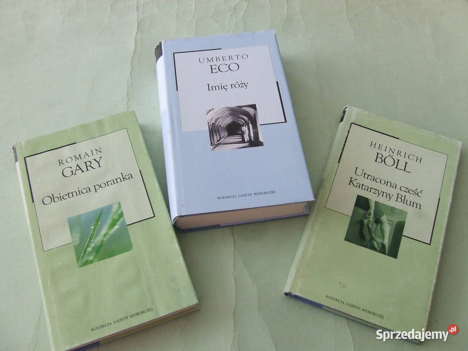 Imię Róży Eco Obietnica poranka Utracona cześć Oborniki Śląskie