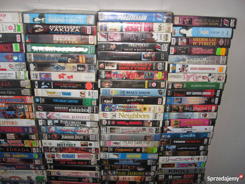 Oryginał filmy VHS z wypoyczalni 300 Grodziczno
