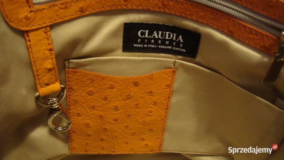 Torebka damska z naturalnej skóry piękna Warszawa