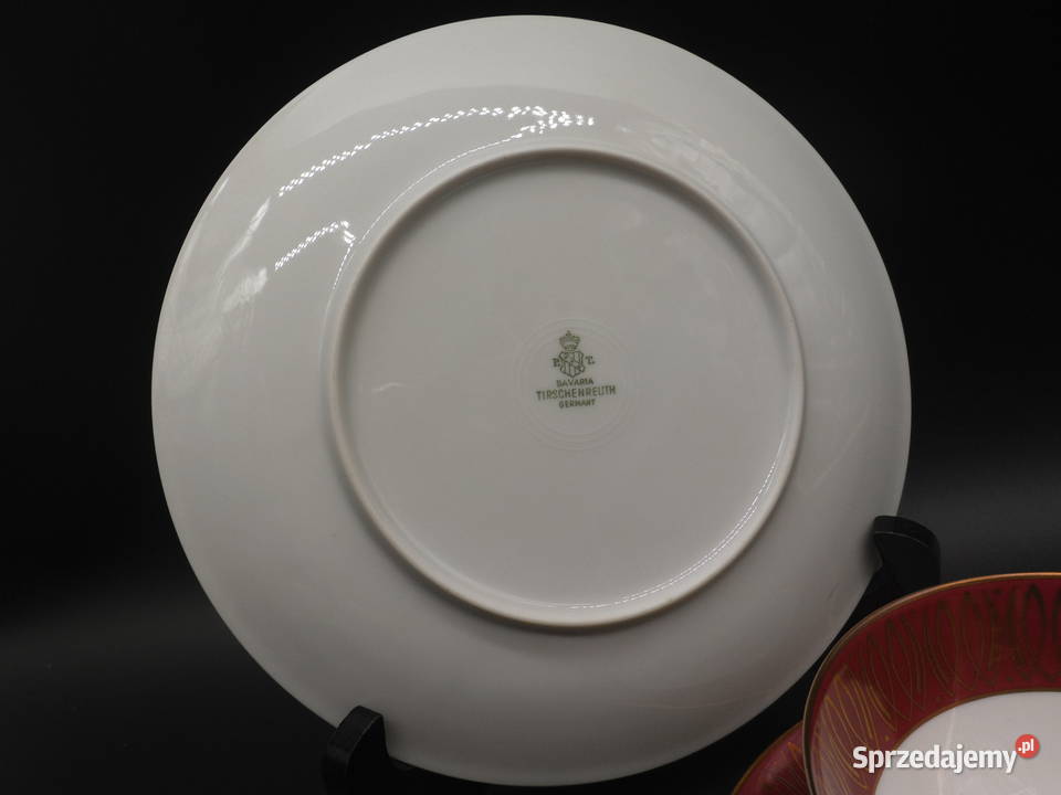 Zestaw śniadaniowy trio z porcelany Porcelana i szkło Raszków