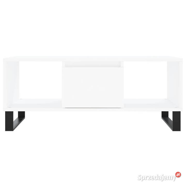 Stolik kawowy biały 90x50x365 materiał mazowieckie Warszawa