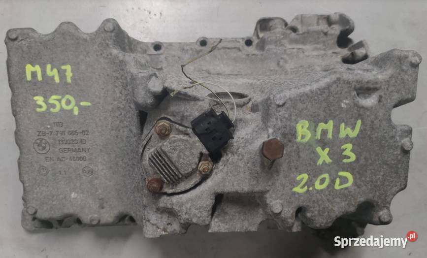 Miska olejowa BMW M47 20D 7791665 świętokrzyskie Suchedniów