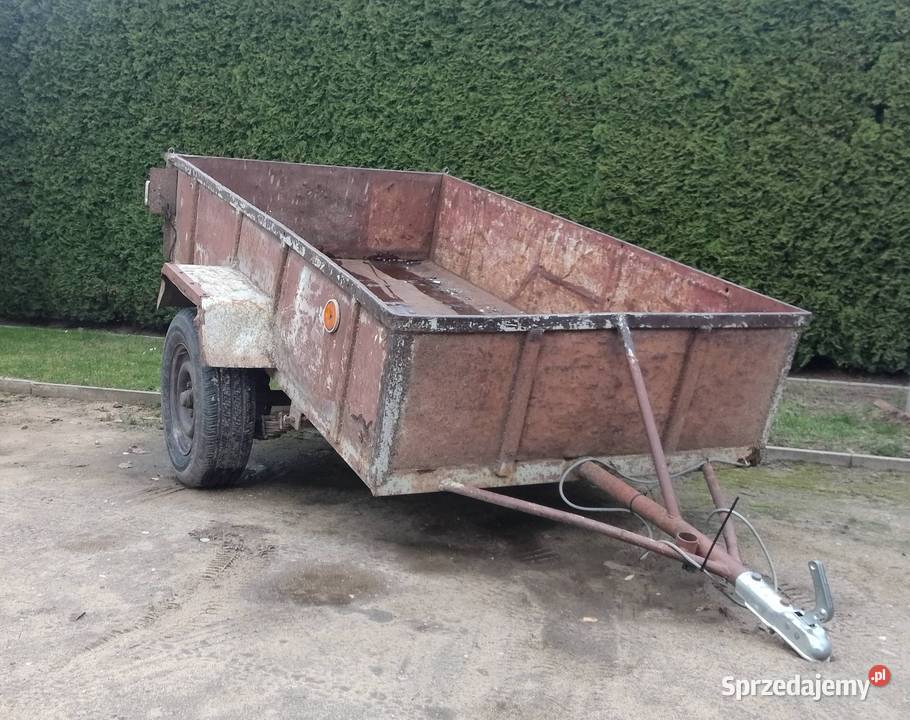 Sprzedam przyczepkę samochodową szer128 x dł230 Do samochodów osobowych Wysokie Mazowieckie