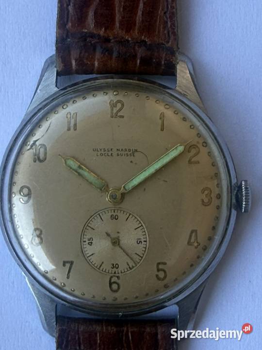 Zegarek Ulysse Nardin z 1930 roku Unikat do Wagowo