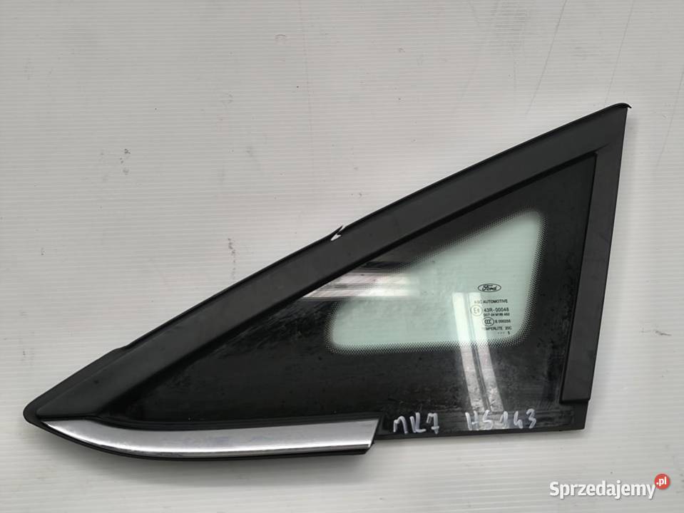 SZYBA KAROSERYJNA TRÓJKĄT CHROM LEWA FORD FIESTA Karoseryjne