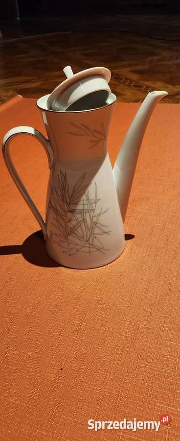 Porcelanowy dzbanek Rosenthal poj 1L biały Gliwice