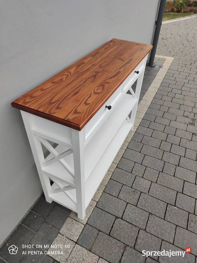 Konsola drewniana lite drewno Zduńska Wola