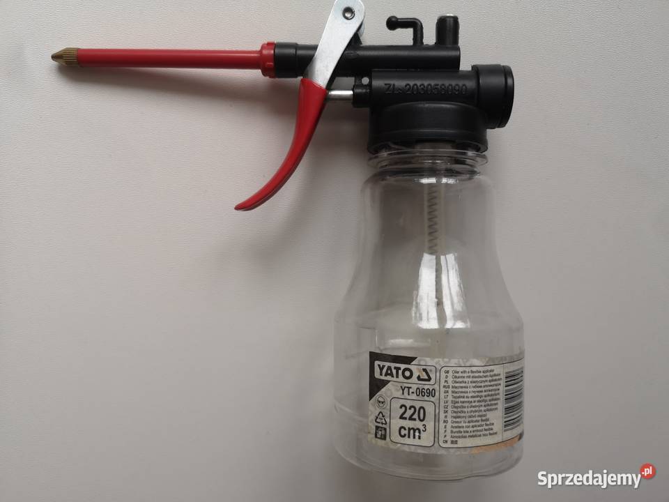 Nowa oliwiarka elastyczny wężyk 220mlYato YT0690 Komorniki