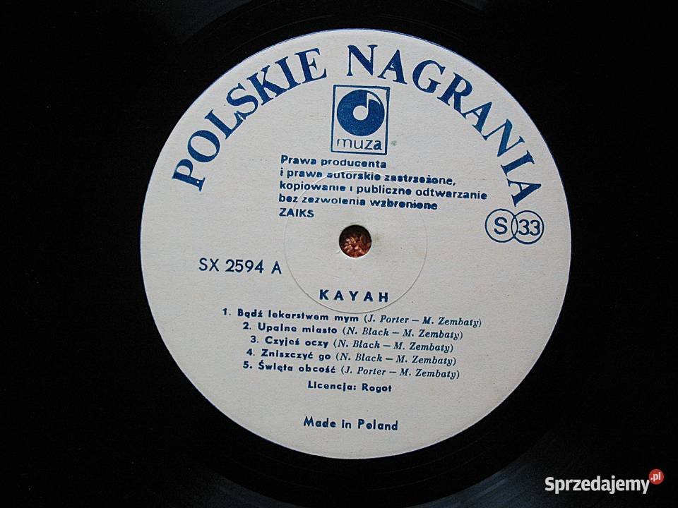 Kayah Płyty ze strychu Winyl Siedlce