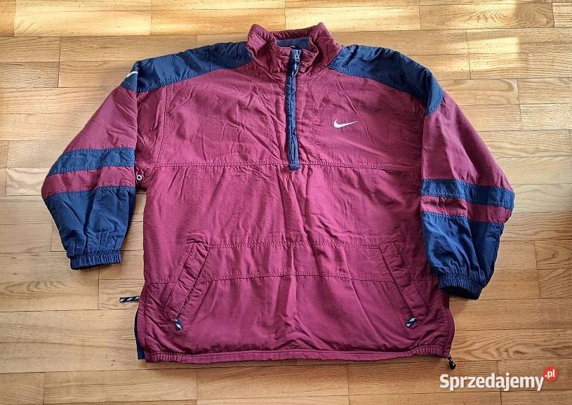 NIKE Bluza kangurka z grubym polarem Lata 90 Brwinów