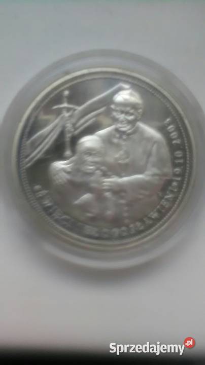 Kieliszek z cyny medal srebro Mysłowice