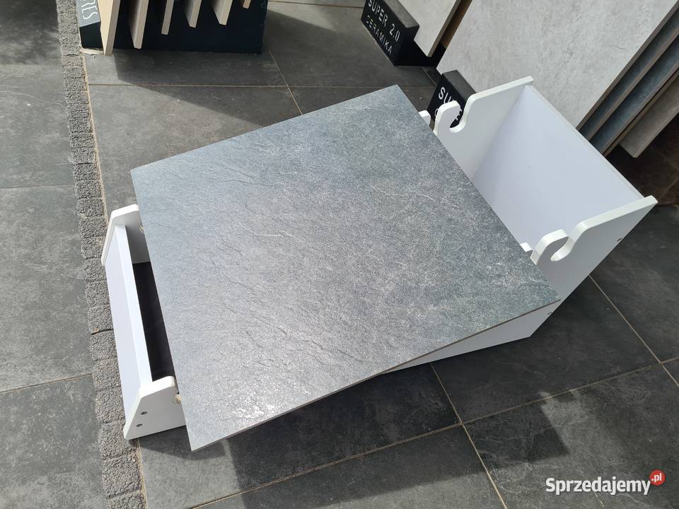 PŁYTKA GRES SLATE ANTRACITE SUGAR PÓŁPOLER 60X60 Opoczno