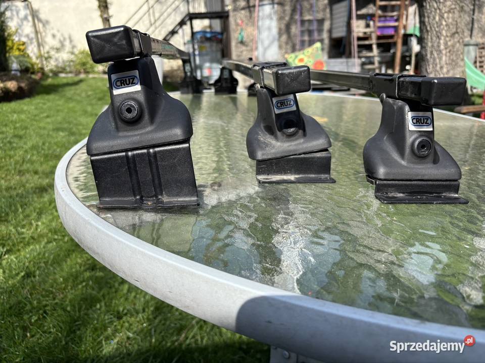 Bagażnik dachowy relingi 120 wkręcane w dach Relingi dachowe