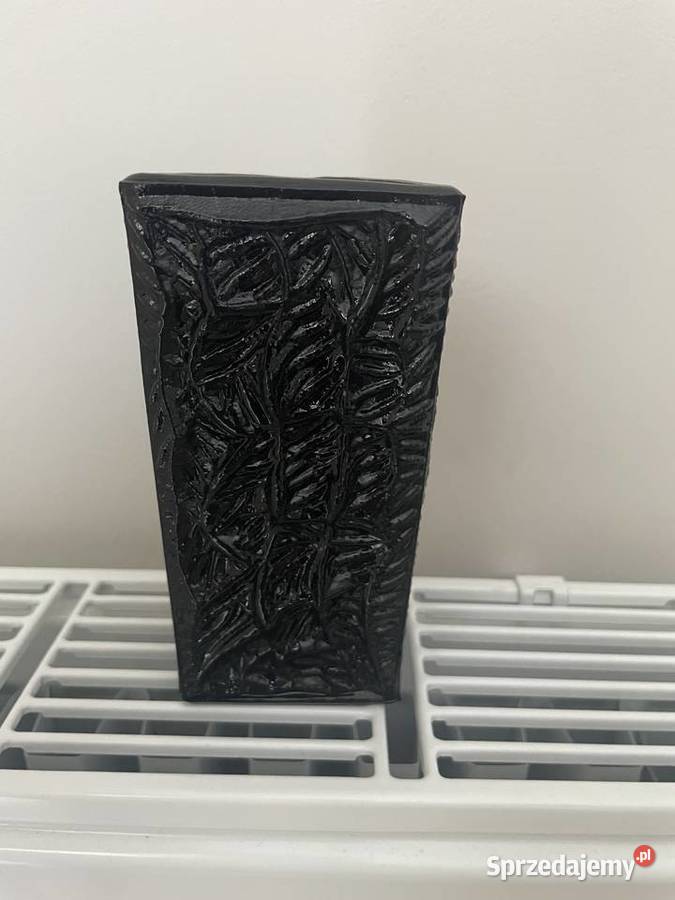 szklany wazonik PRL Porcelana i szkło