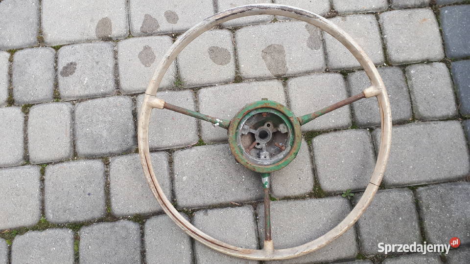 Stara kierownica Moskwicz Warszawa osobowe Kierownice Gliwice sprzedam