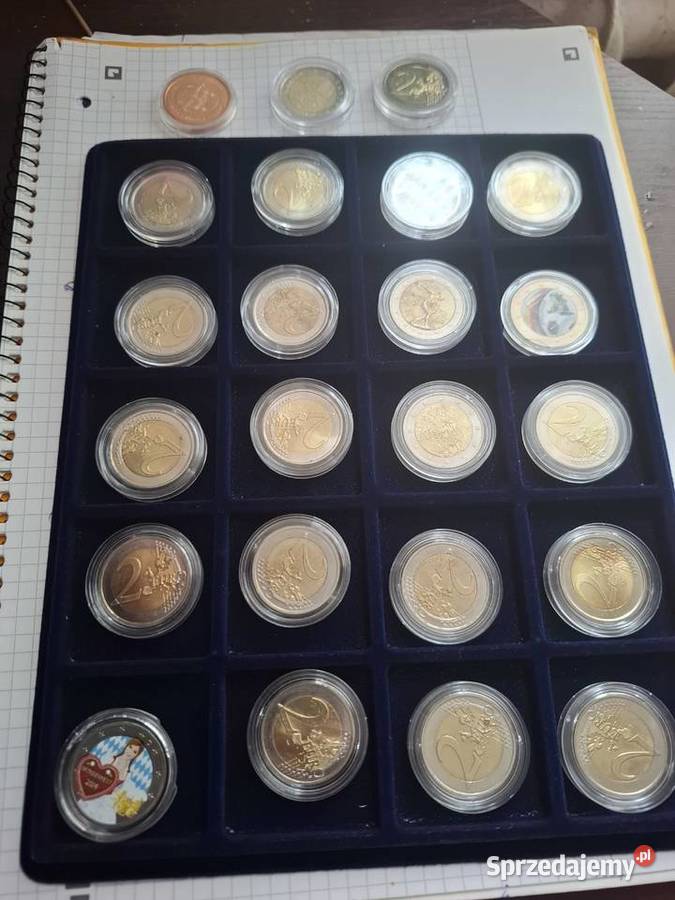 Zestaw monet kolekcjonerskich niemieckich 2 euro opolskie Głogówek