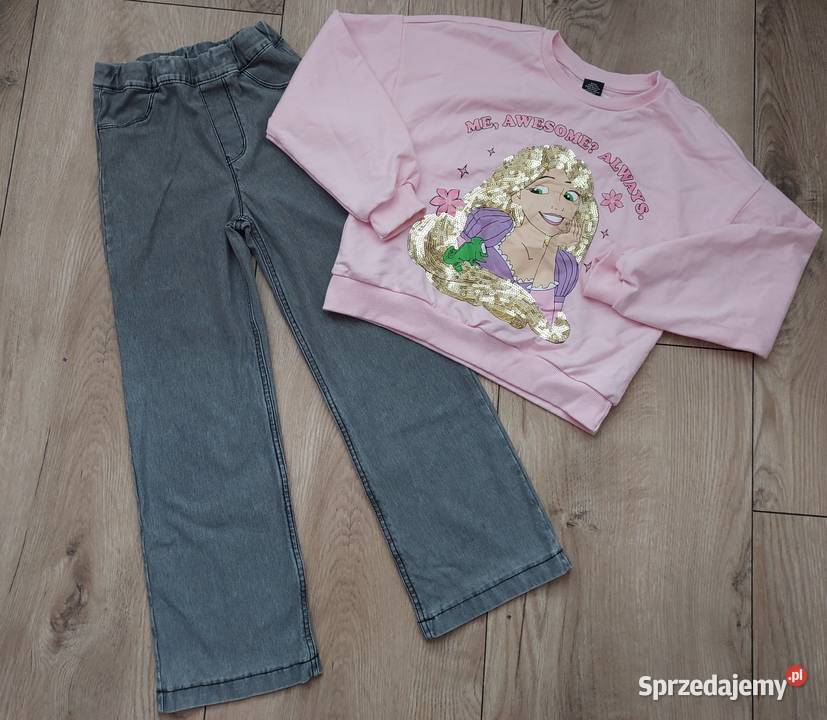 Komplet bluza plus jeansy Komplety i zestawy Szczecin sprzedam