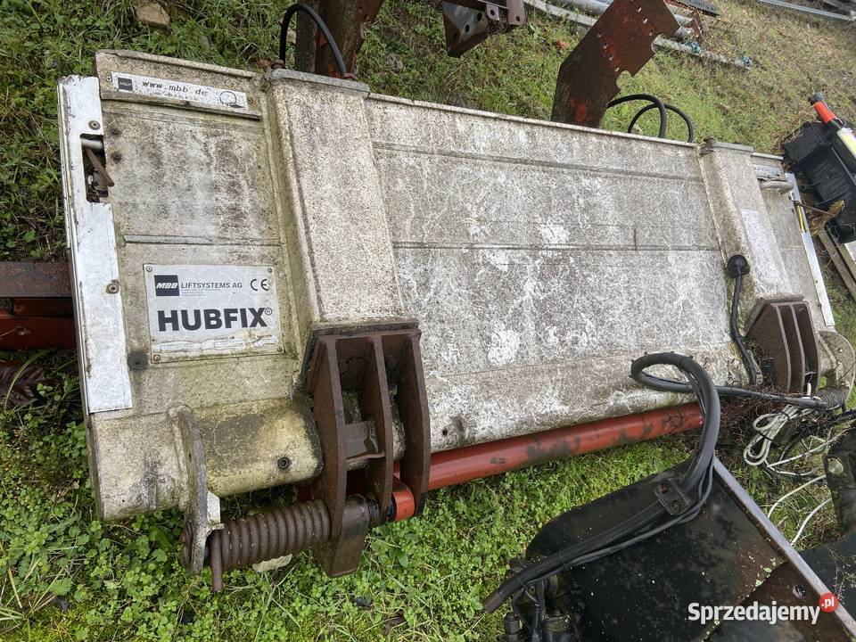 Winda Załadowcza Klapa HUBFIX MBB 1000HFL Maszewo