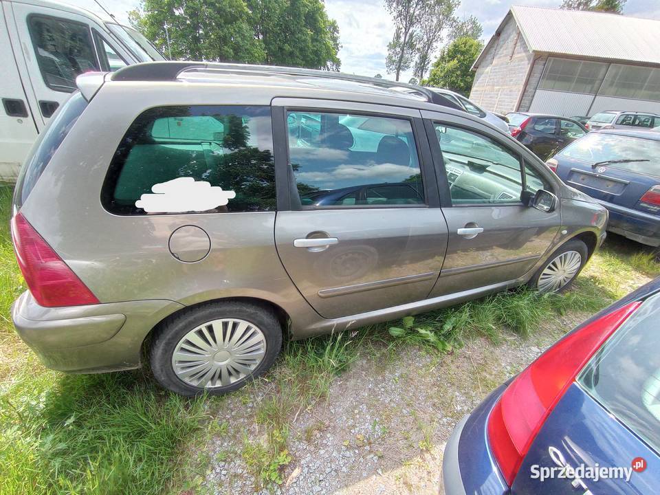 Peugeot 307 Kombi SW 20 80 kW 2003 r dawca Szklarka Myślniewska