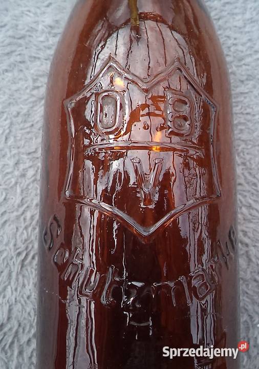 OBV Schutzmarke stara przedwojenna butelka piwie Piekary Śląskie