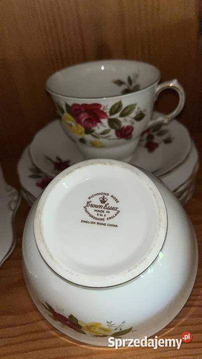 Richmontd Rose Crown Essex Staffordshire Made in Gdańsk