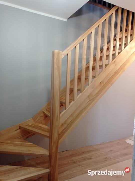 Schody drewniane na beton dywanowe Schody Białystok