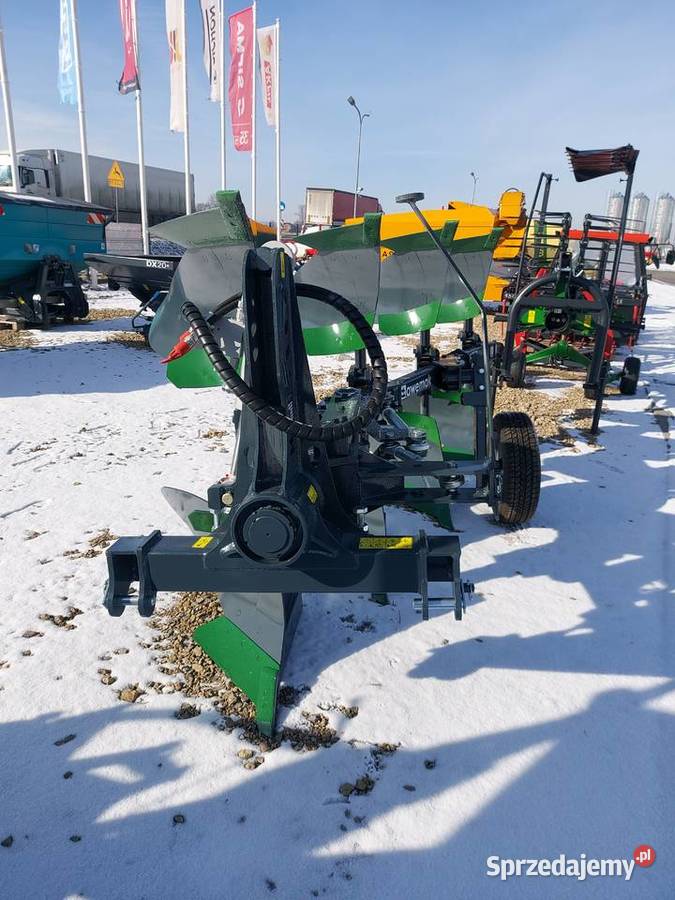 Pług obracalny REVO polski AWEMAK 31 skiby ŁM Kiernozia