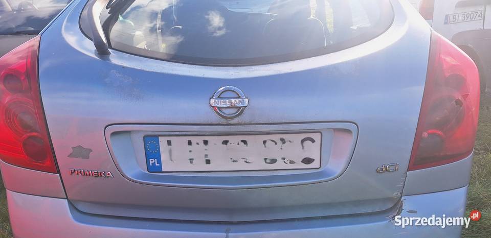 Lampa Tył Nissan Primera P12 Części samochodowe Wisznice