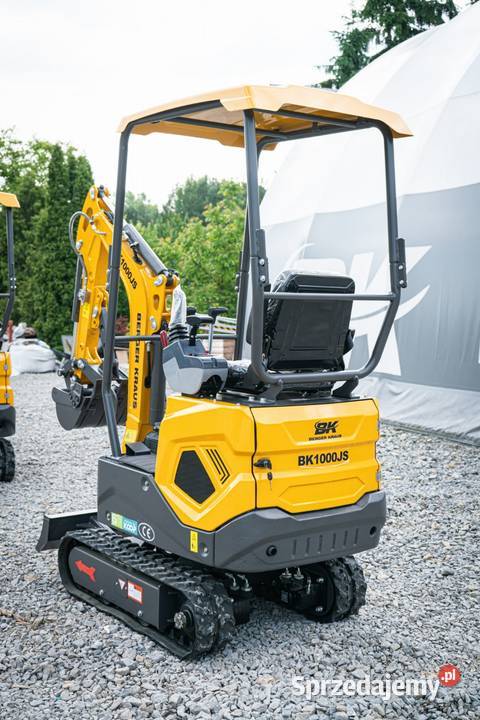 Mini Koparka Berger Kraus BK1000JS JOYSTICK Nowy Sącz