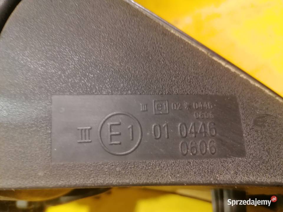 lusterko prawe elektryczne 5pin Opel Vectra B osobowe Piotrków Trybunalski