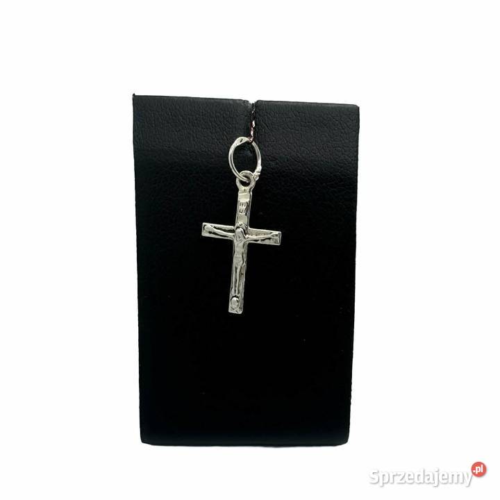 Srebrna Zawieszka Próby 925 042g Krzyż Krzyżyk Elbląg sprzedam