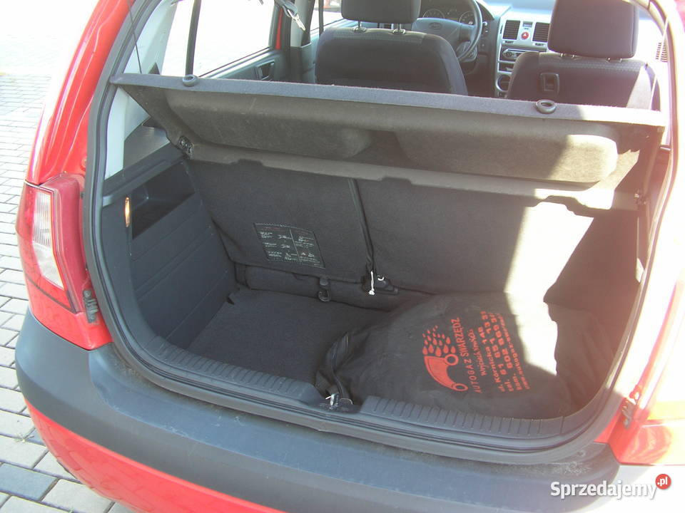 Hyundai Getz 11 Gazklimatyzacja 2008r wielkopolskie Swarzędz