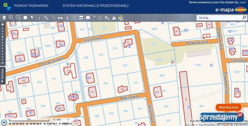 Działki budowlane Bytkowo wielkopolskie