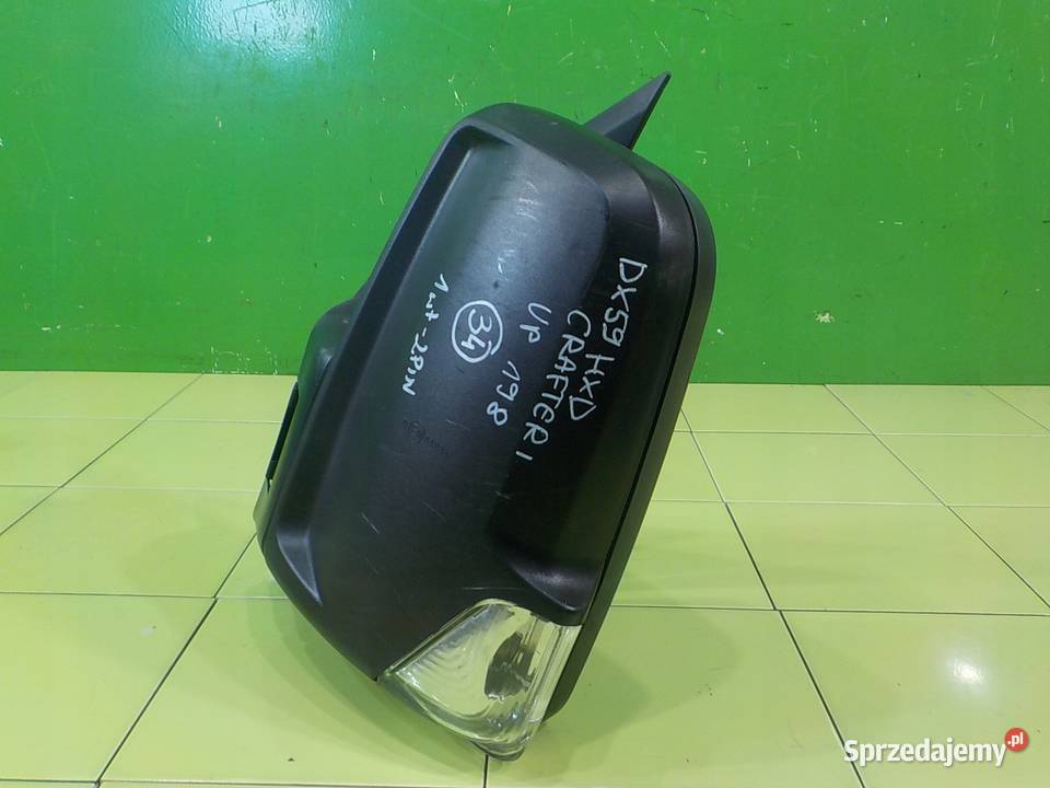 VW CRAFTER I 25 TDI 09r VAN lusterko lewe osobowe Suków