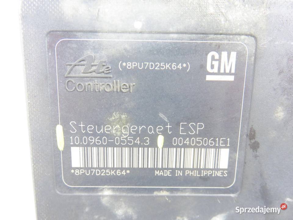 POMPA ABS OPEL ASTRA III H A04 10096005543 małopolskie