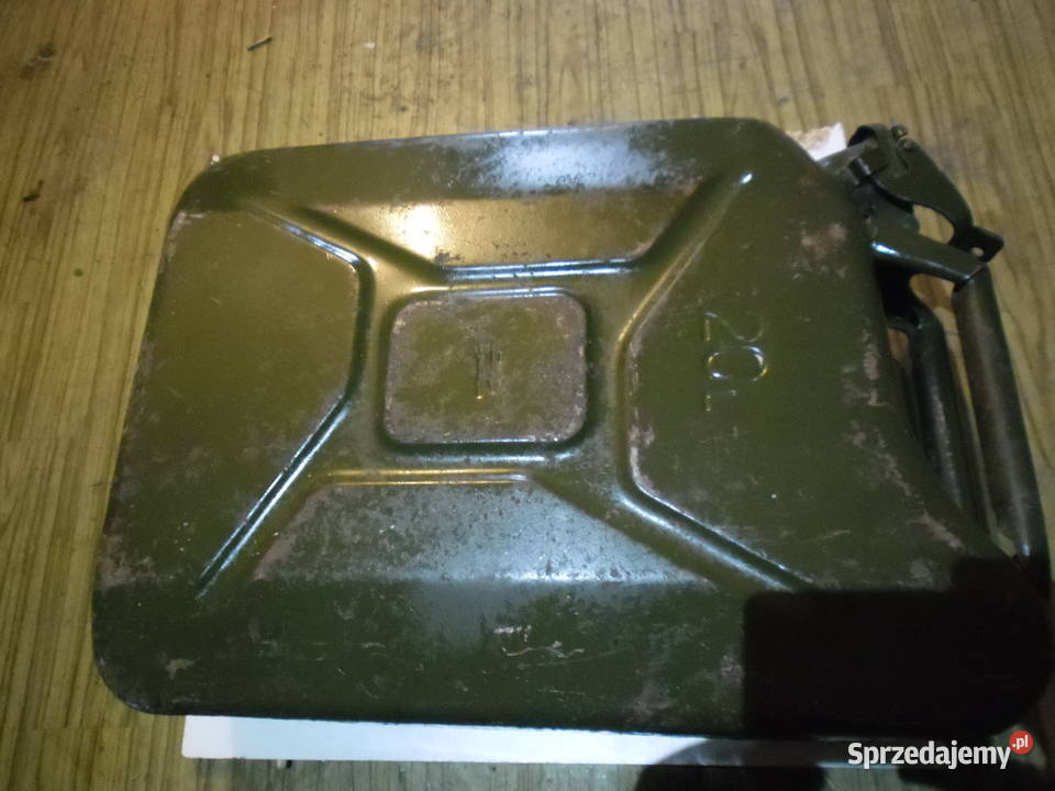 Kanister 20l z czasów PRL 1989r produkcji ZSRR podkarpackie Jasło