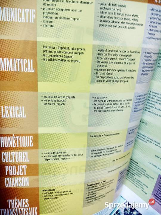 3 francuski antykwariat szkolny książki outlet mazowieckie