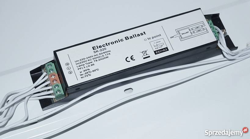 OPRAWA RASTROWA 4X18W IP20 EVG LAMPA PODTYNKOWA mazowieckie Przasnysz