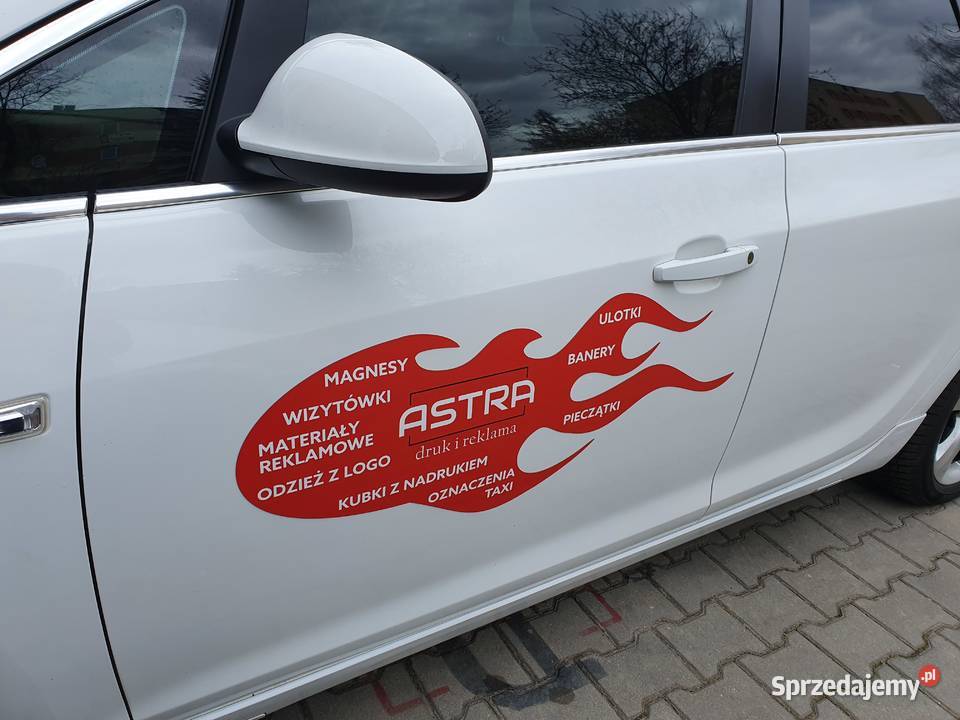 Szpakówka lampa taxi kogut na magnes biały żółty Akcesoria Kraków