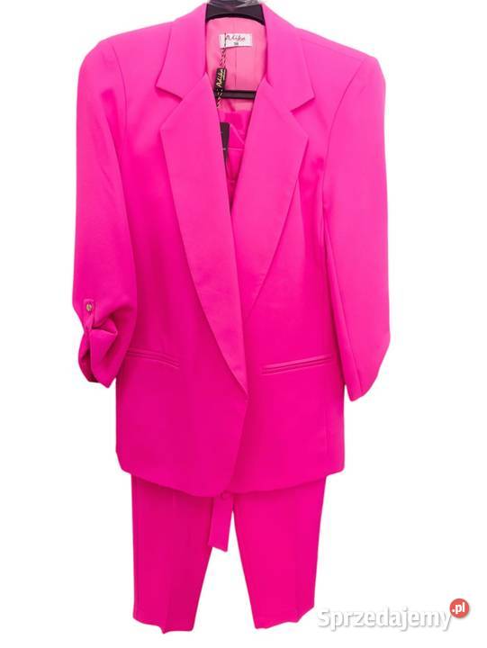 Ekskluzywny garnitur damski ADIKA TANGO biskupi różowy Wieluń