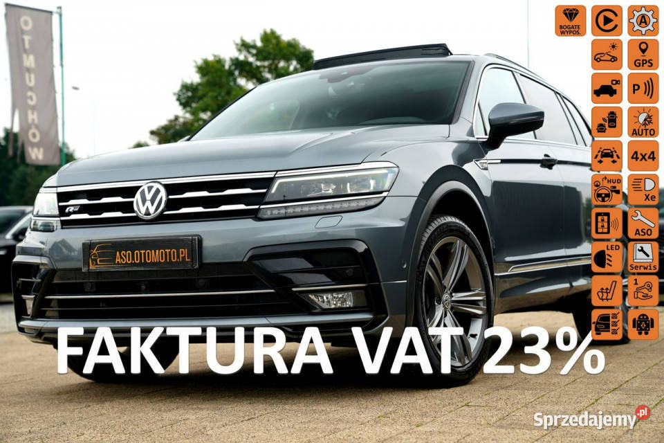Volkswagen Tiguan Allspace RLINE X3 SKÓRA ABS Otmuchów