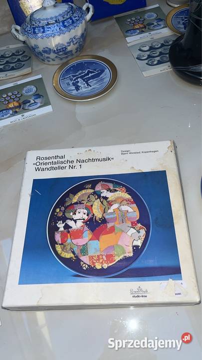 Talerz Seria Orientalna Muzyka Rosenthal Gdańsk sprzedam