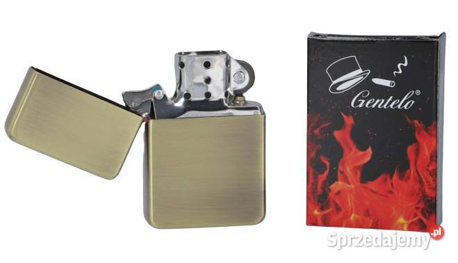 Luksusowa Złota Zapalniczka Benzynowa Matowa Ostrowy nad Okszą sprzedam